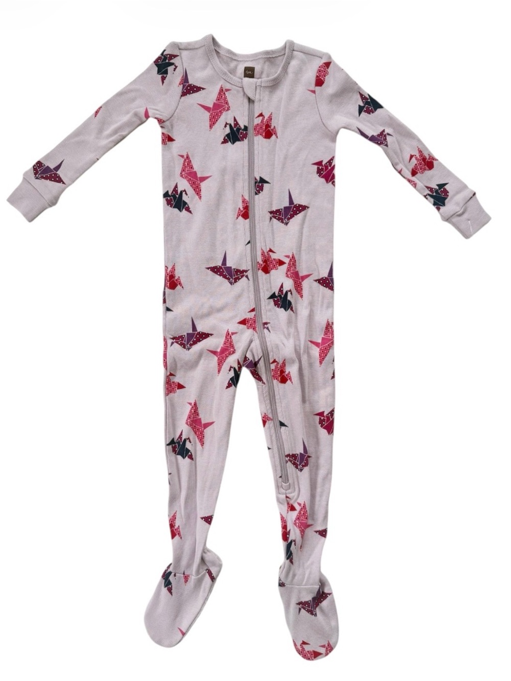NWT Tea Collection Origami Crane Sleeper 12-18M